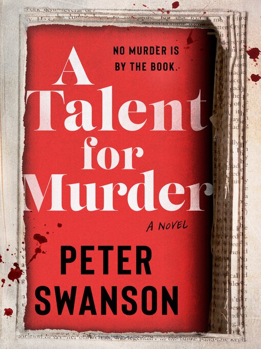 Title details for A Talent for Murder by Peter Swanson - Available